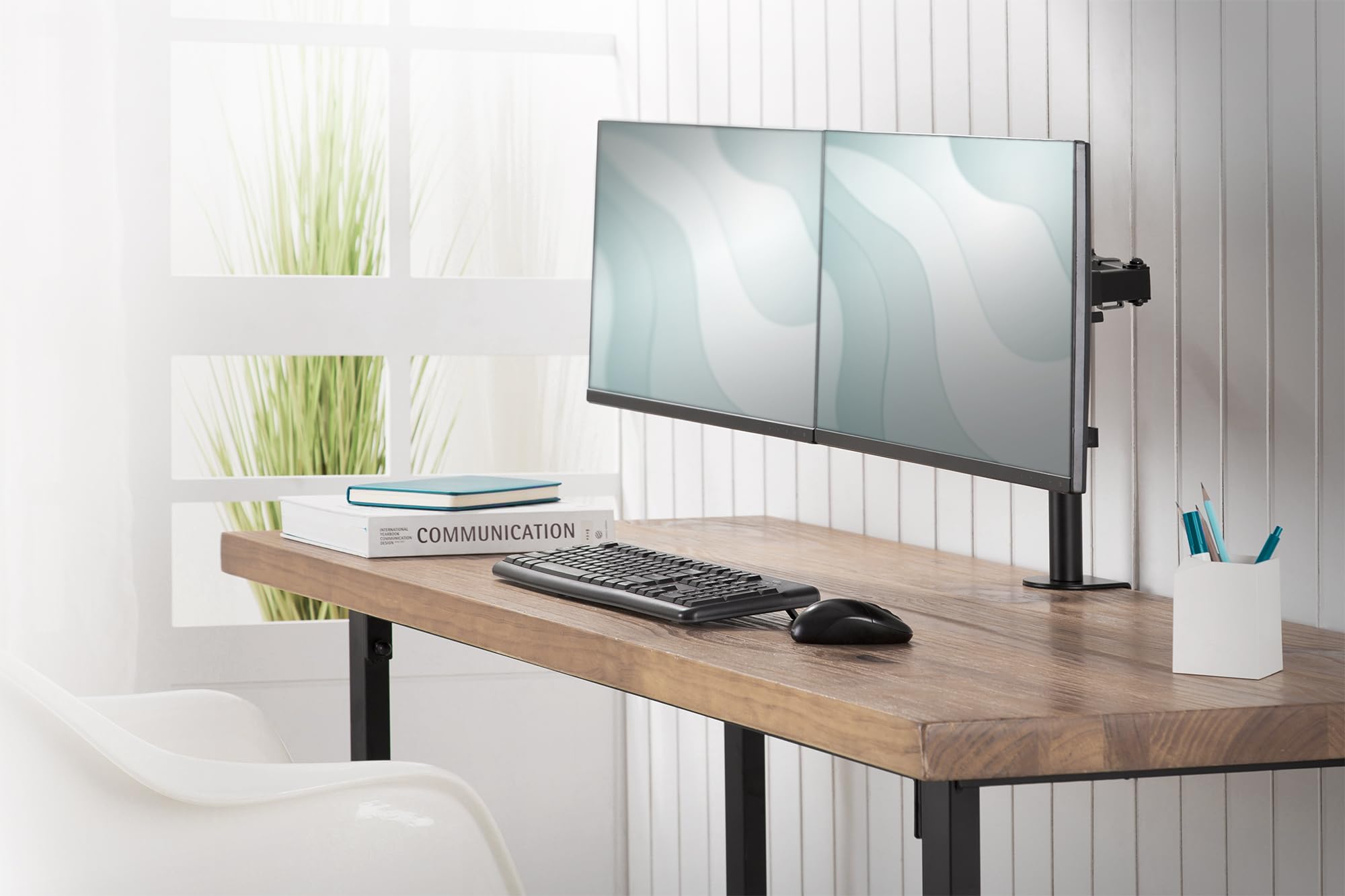 digitus-dual-monitor-halterung-32-klemme-2x-8-kg-schwarz image 6