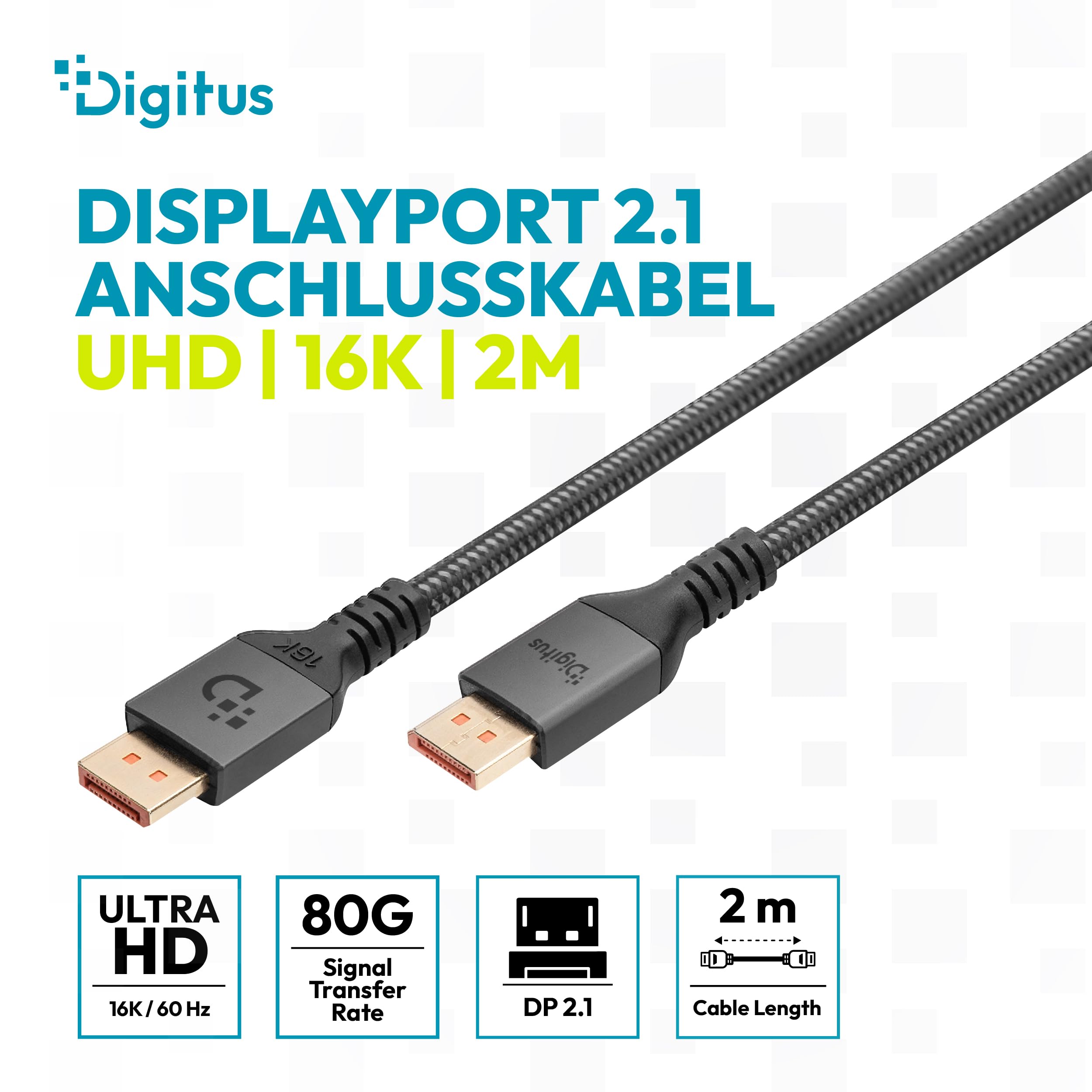digitus-unique-displayport-2-1-kabel-2-m-schwarz-16k-60hz image 2