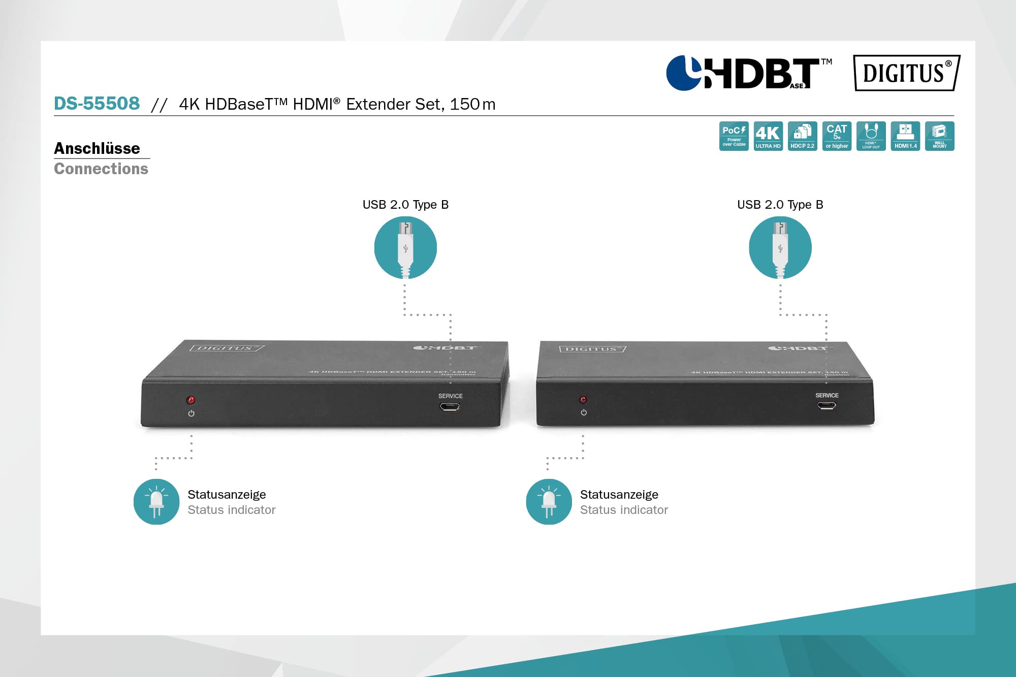 digitus-unique-hdbaset-hdmi-extender-set-150-m-mit-rs232-audio image 3