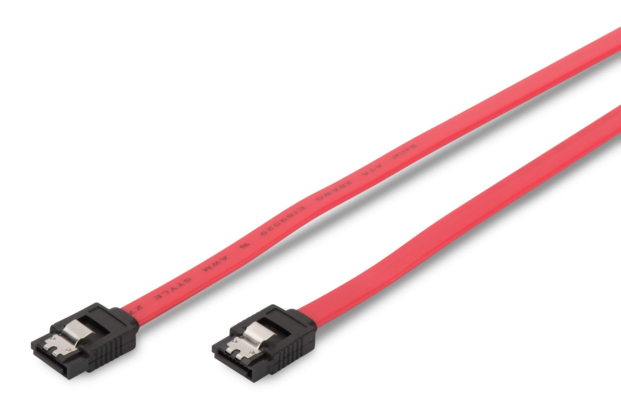 digitus-sata-iii-anschlusskabel-l-typ-buchse-buchse-0-3-m-mit-verriegelung-rot image 5