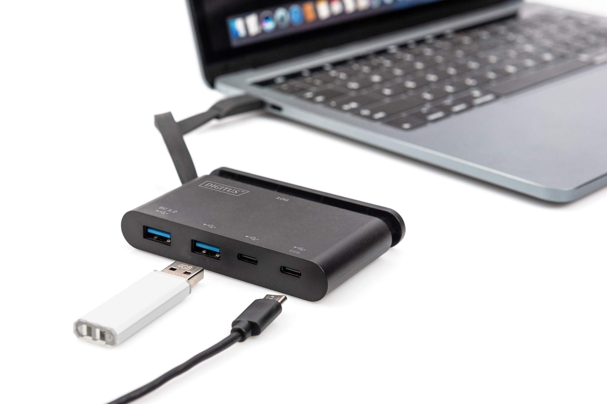 digitus-unique-usb-c-hub-4-port-10g-pd-100w image 3