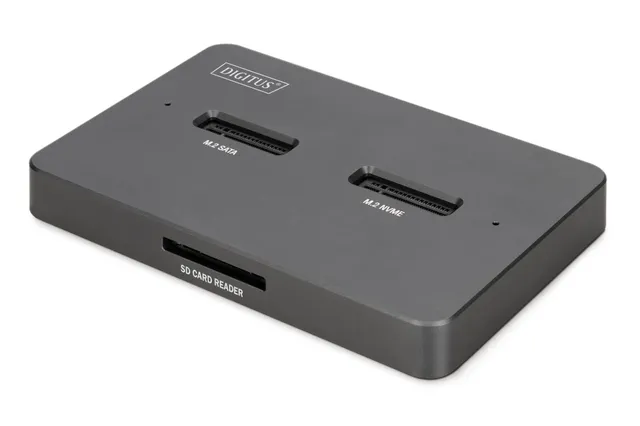digitus-unique-m-2-ssd-dockingstation-nvme-sata-usb-c-schwarz image 1