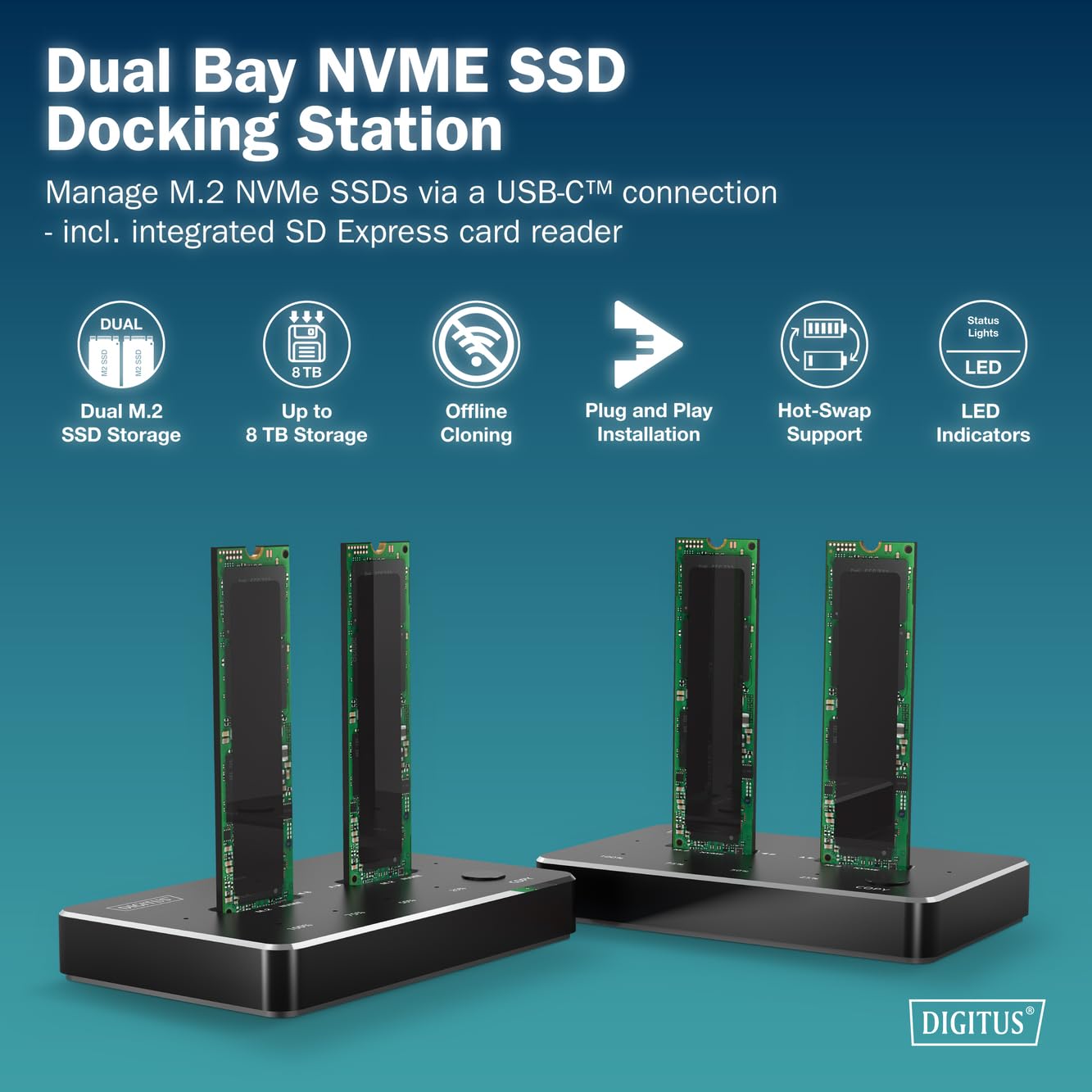 digitus-unique-duale-nvme-ssd-klonstation-usb-c-schwarz image 2