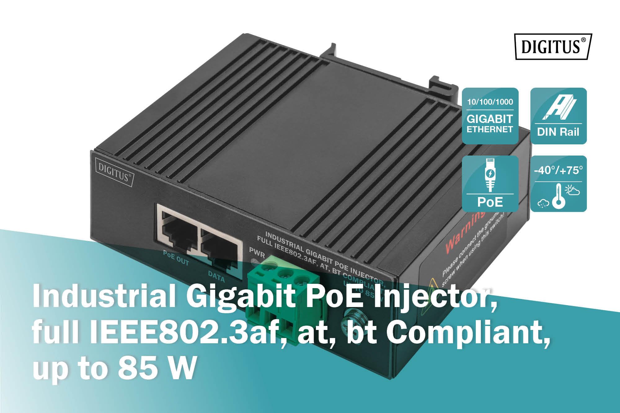 digitus-unique-dn-651141-poe-injektor-85w-gigabit image 4