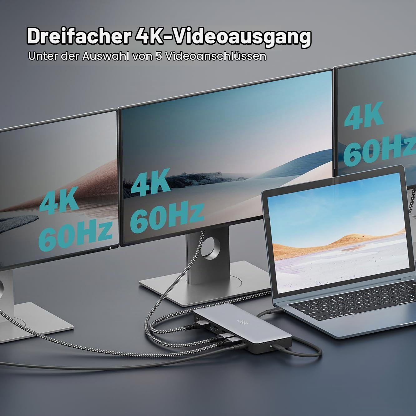 digitus-unique-usb-c-docking-station-13-port-4k-60hz-96w image 7