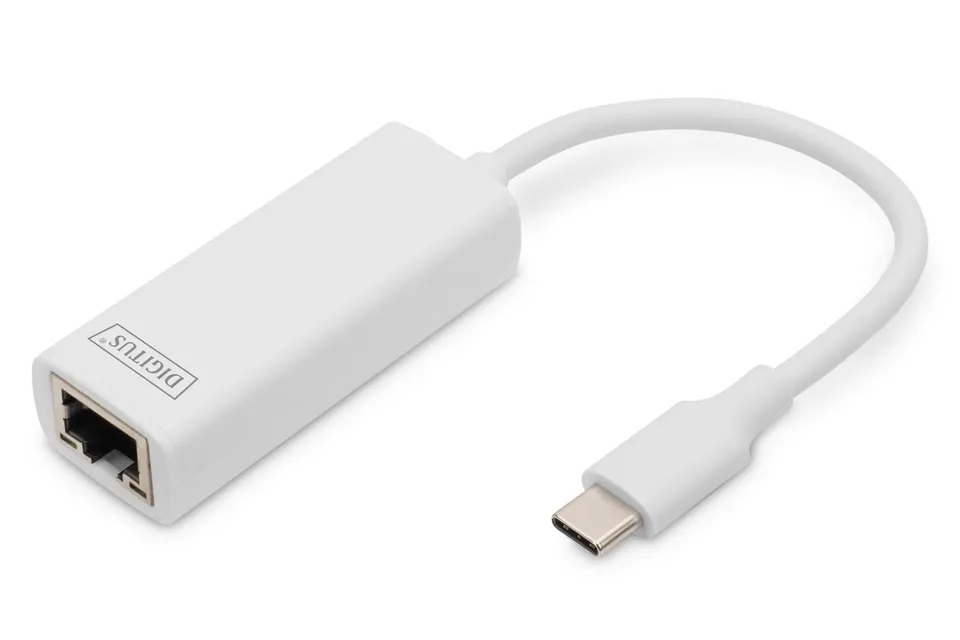 digitus-usb-c-gigabit-ethernet-adapter-1000-mbps-alu image 1