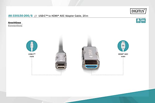digitus-unique-usb-c-hdmi-adapterkabel-20m-4k-60hz image 6