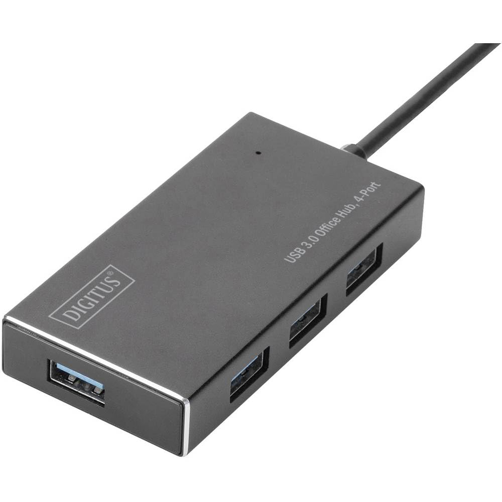 digitus-unique-usb-hub-4-port-usb-3-2-gen1-verteiler-mit-netzteil image 1