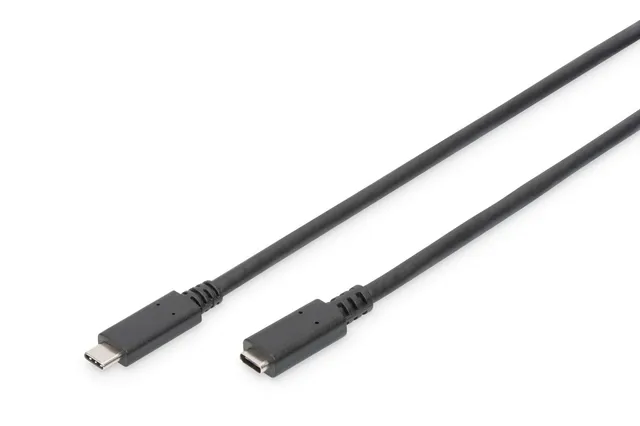 digitus-usb-2-0-verl-ngerungskabel-1-5m-usb-c-stecker-zu-buchse-60w image 1