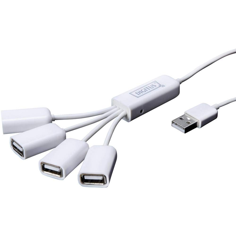 digitus-unique-spider-usb-hub-4-port-usb-2-0-wei-1-m-kabel image 4