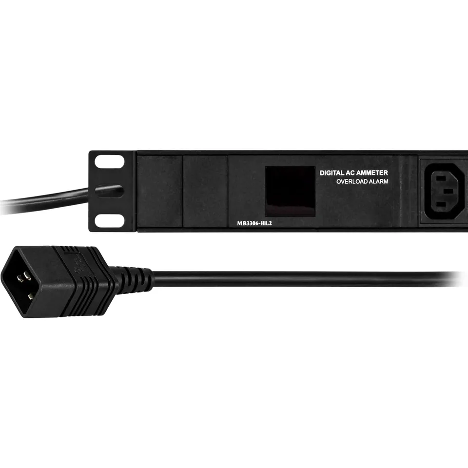 powerwalker-pdu-lc-16a-iec-steckdosenleiste-19-zoll-zubeh-r image 1