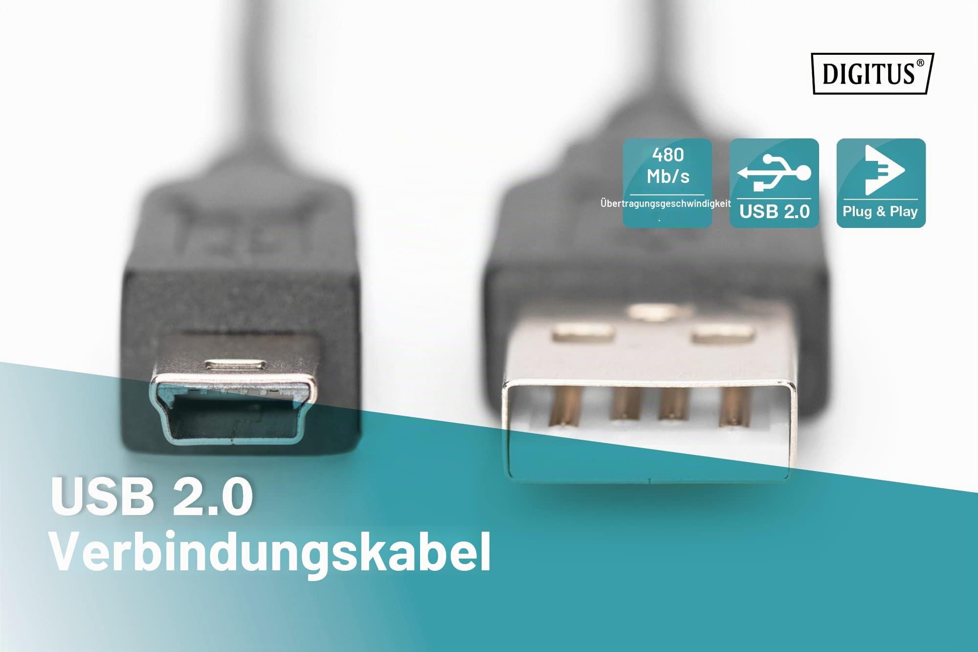 digitus-unique-usb-a-auf-mini-b-kabel-1-m-480-mbit-s image 4