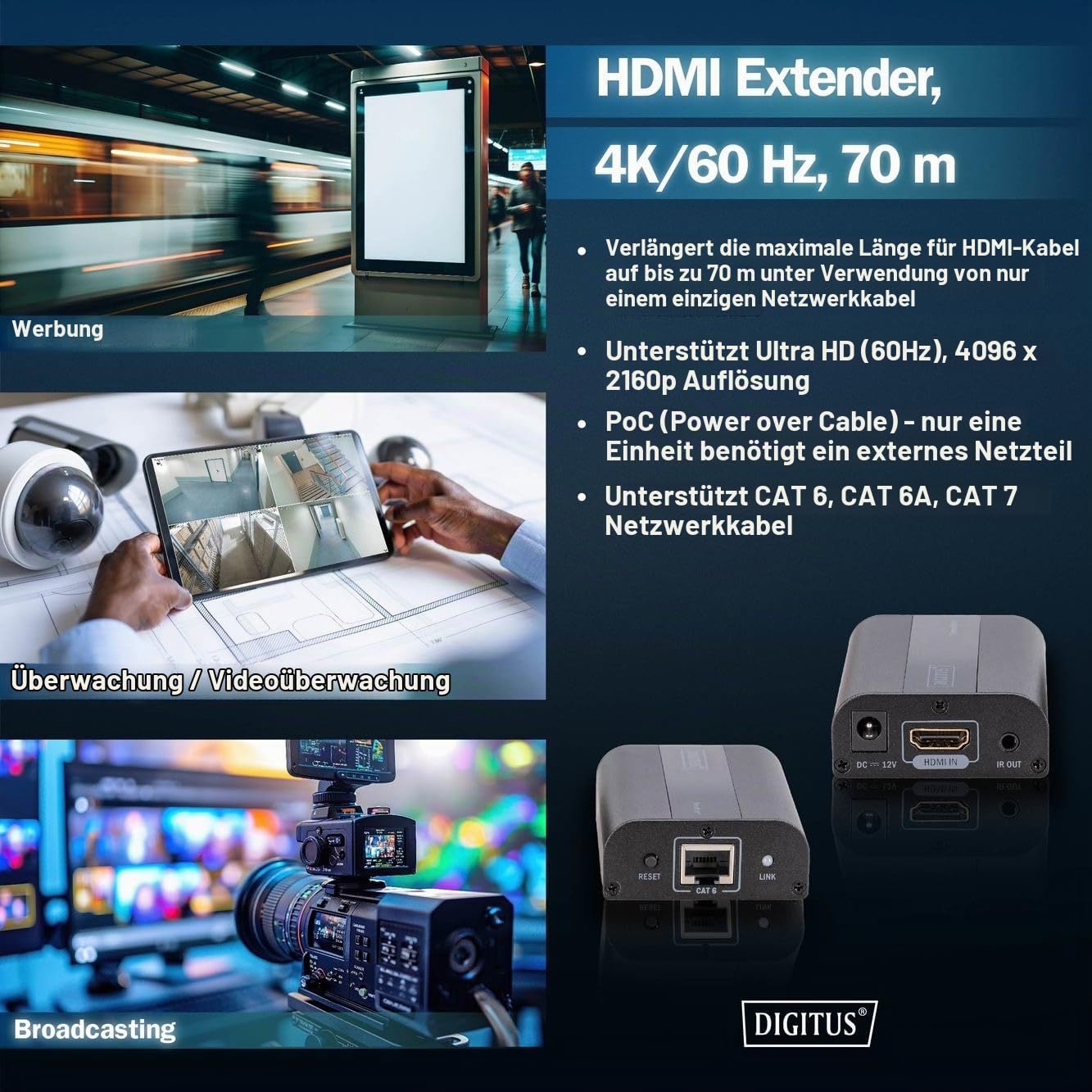 digitus-unique-hdmi-extender-4k-60hz-70m-ber-cat6-mit-ir image 3
