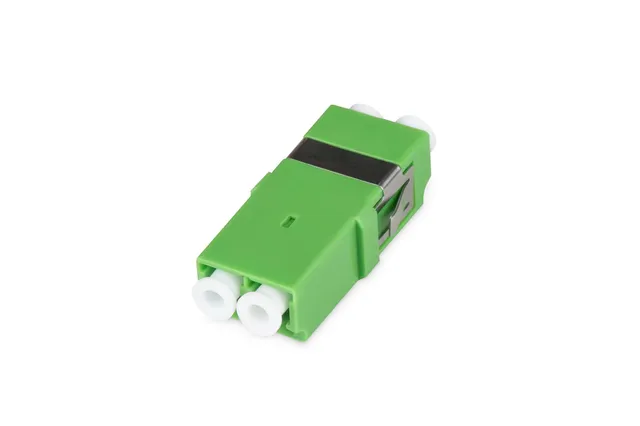 digitus-unique-lwl-kupplung-lc-apc-duplex-gr-n-singlemode image 1