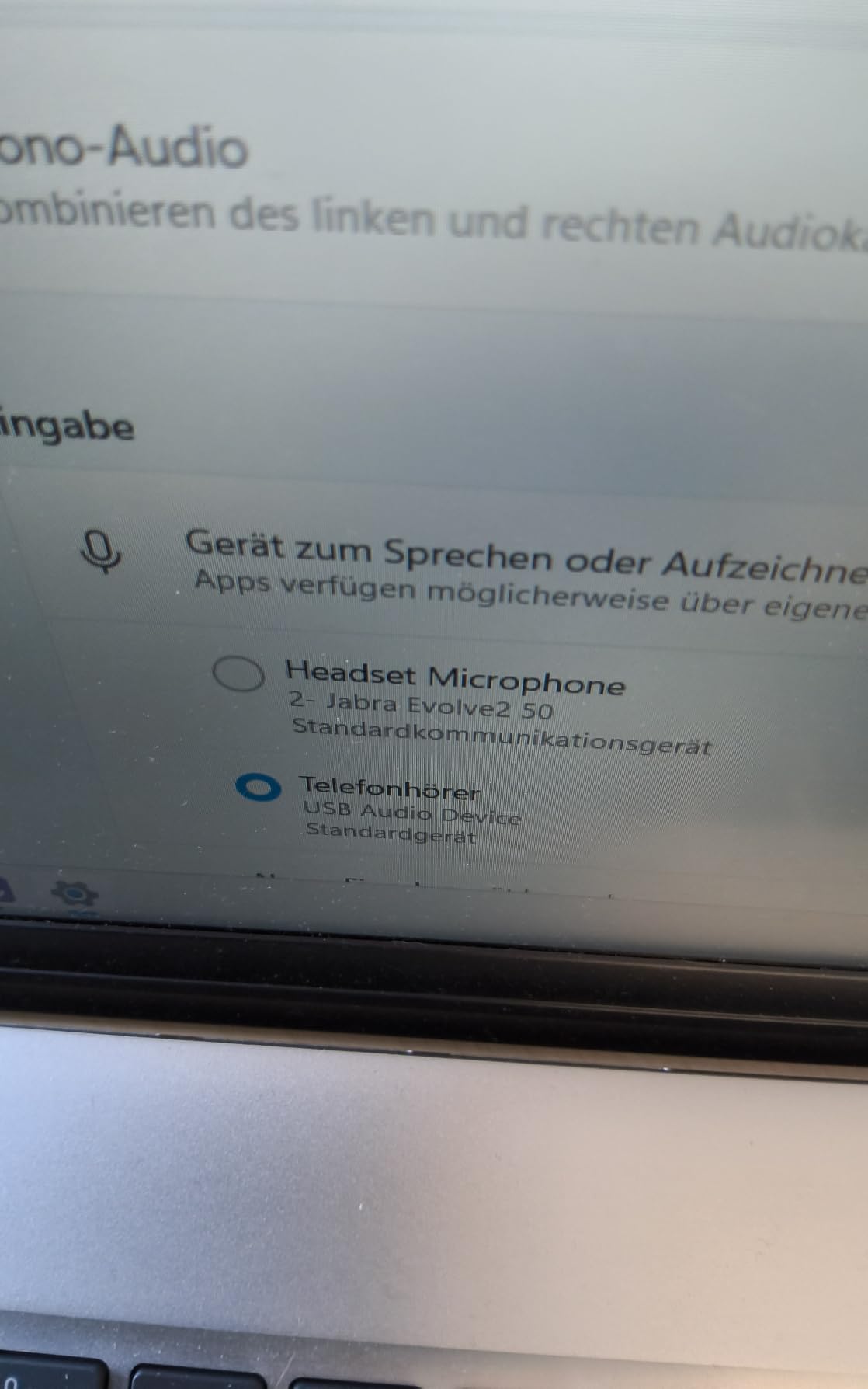 Funktioniert ohne Gebastel