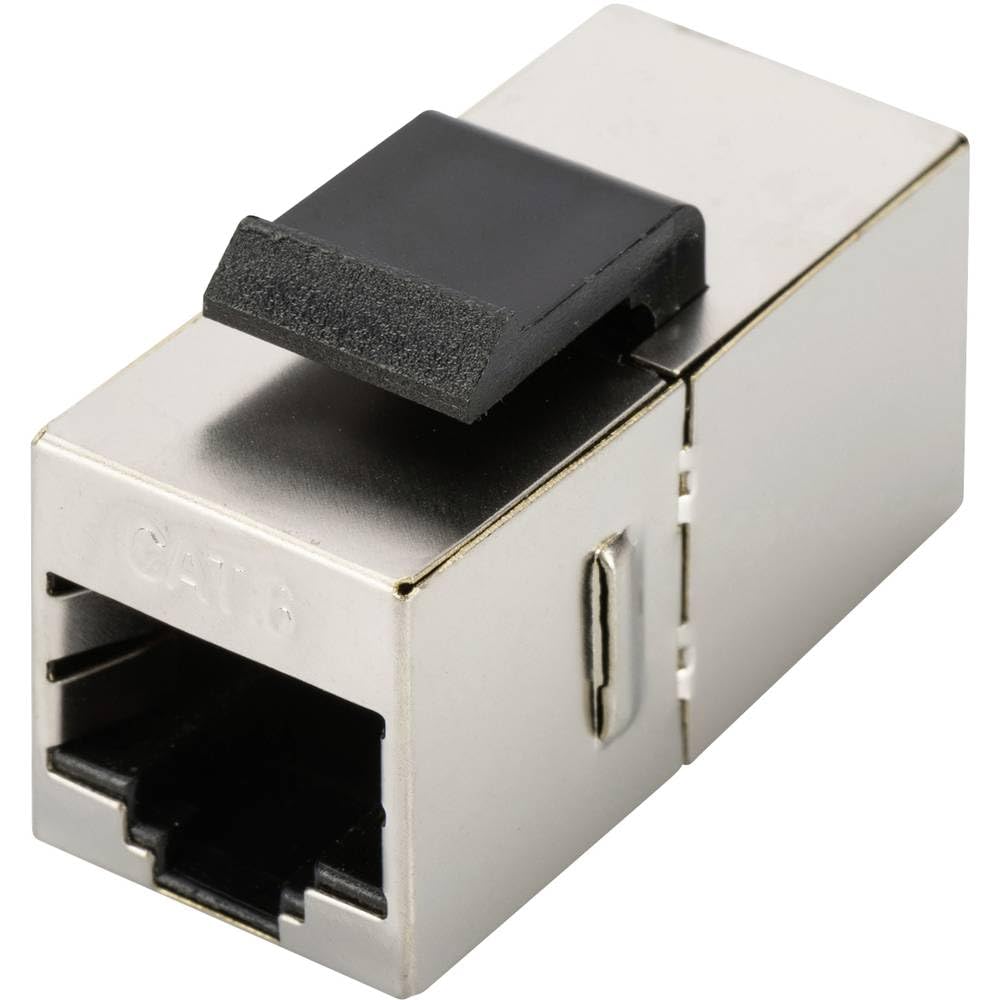 digitus-unique-keystone-kupplung-cat-6-geschirmt-2x-rj45-1-st-ck image 1
