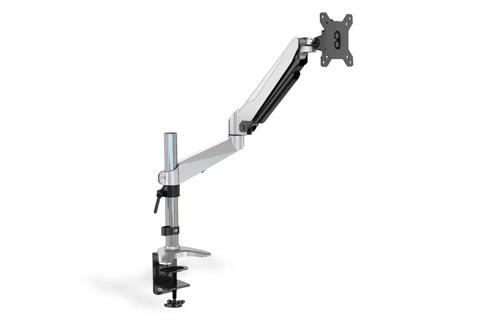 digitus-unique-monitorhalterung-27-zoll-silber-gasfeder-1-monitor image 1