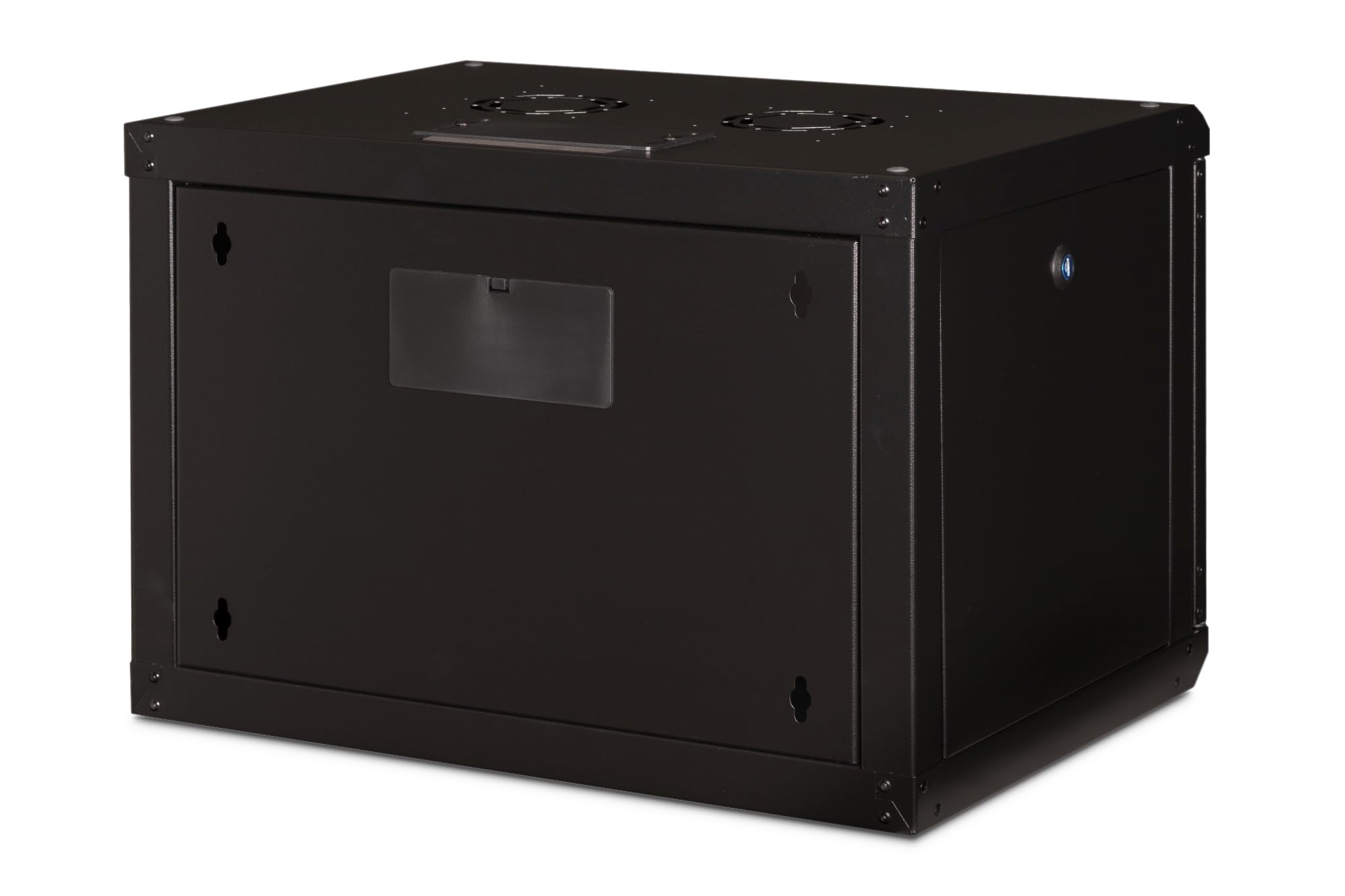 digitus-unique-19-zoll-netzwerkschrank-7-he-schwarz-450-mm-glast-r image 2