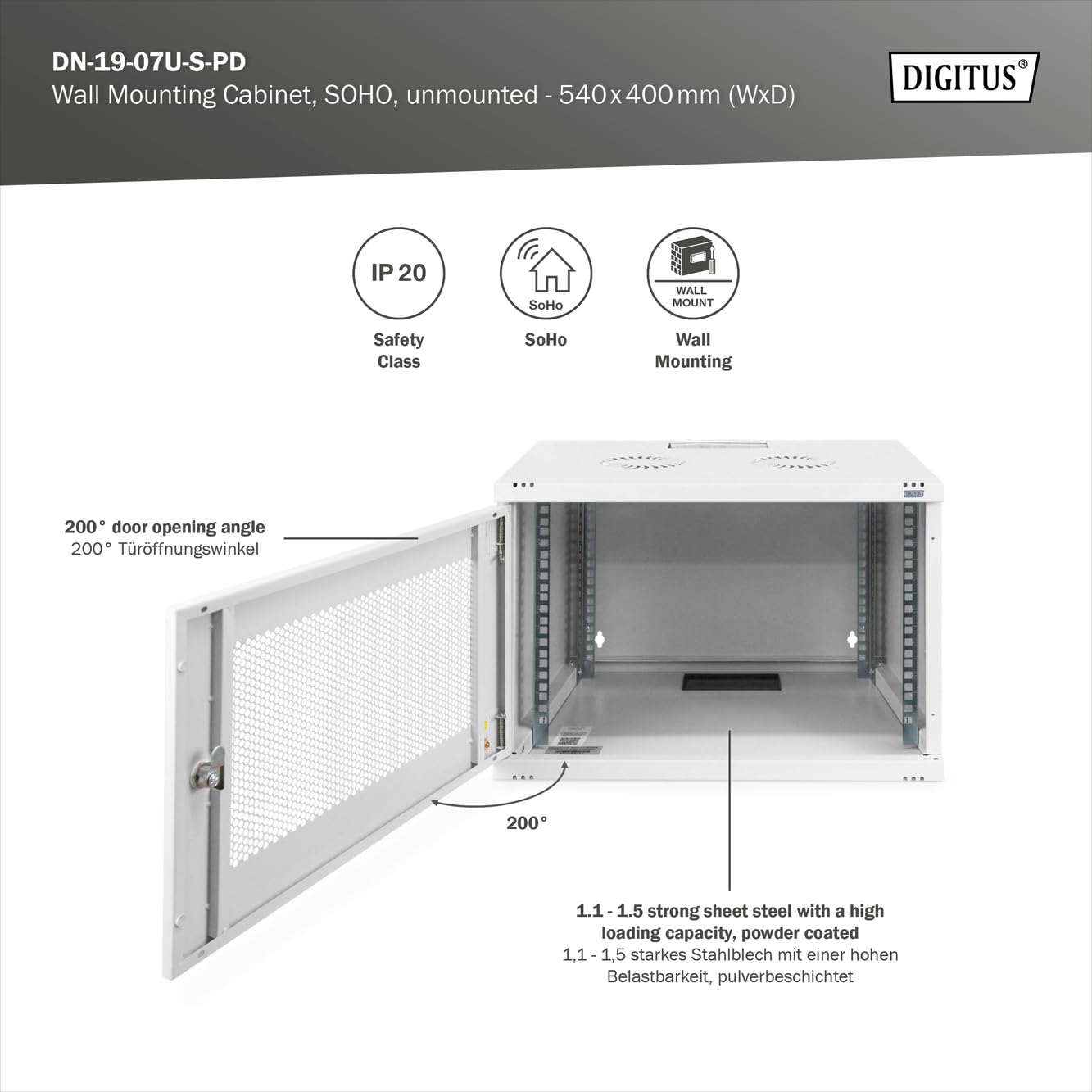 digitus-soho-alloggiamento-a-parete-dn-19-7he-19-zoll-netzwerkgeh-use image 4