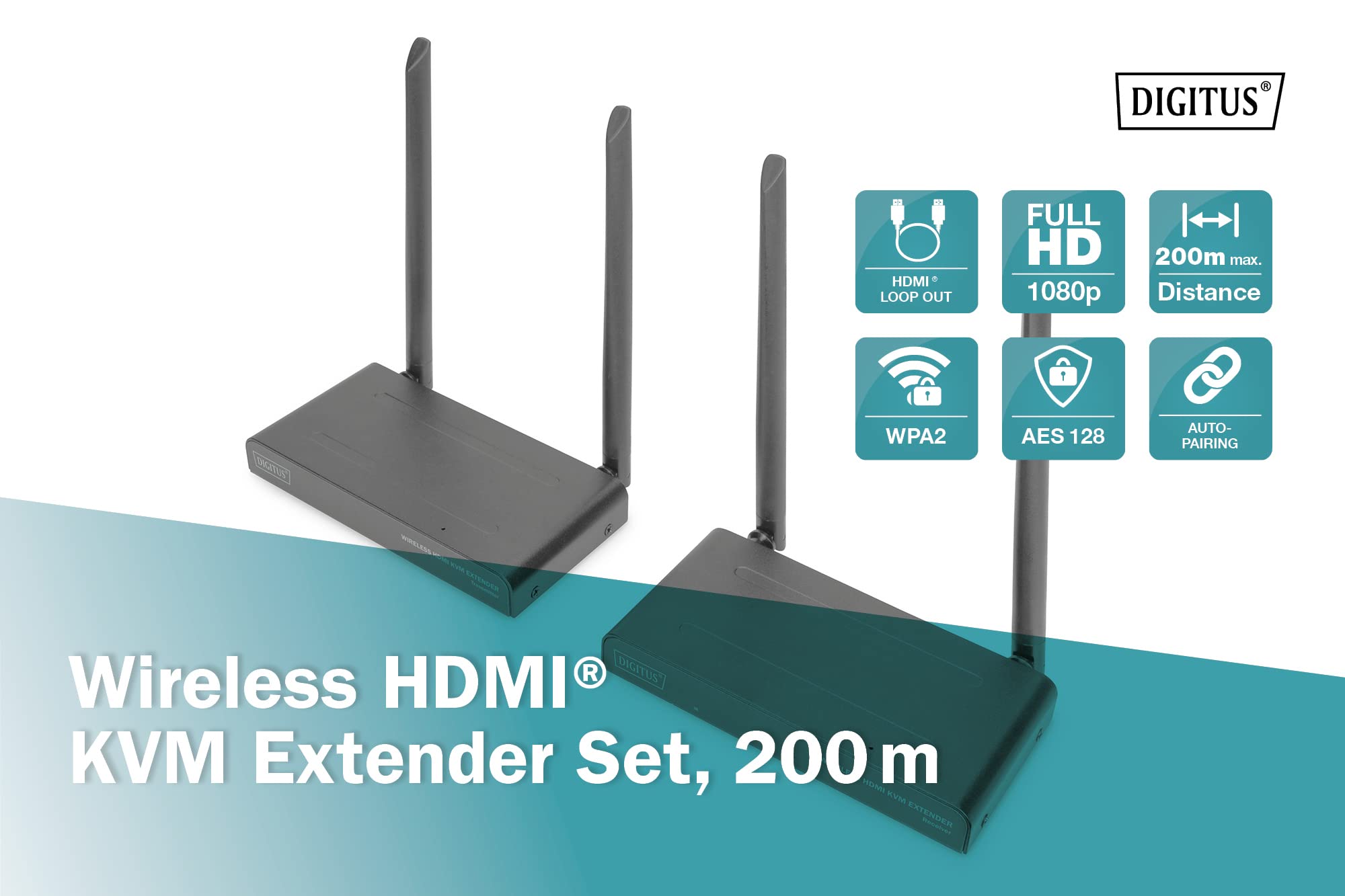 digitus-unique-wireless-hdmi-kvm-extender-set-200m-full-hd image 4
