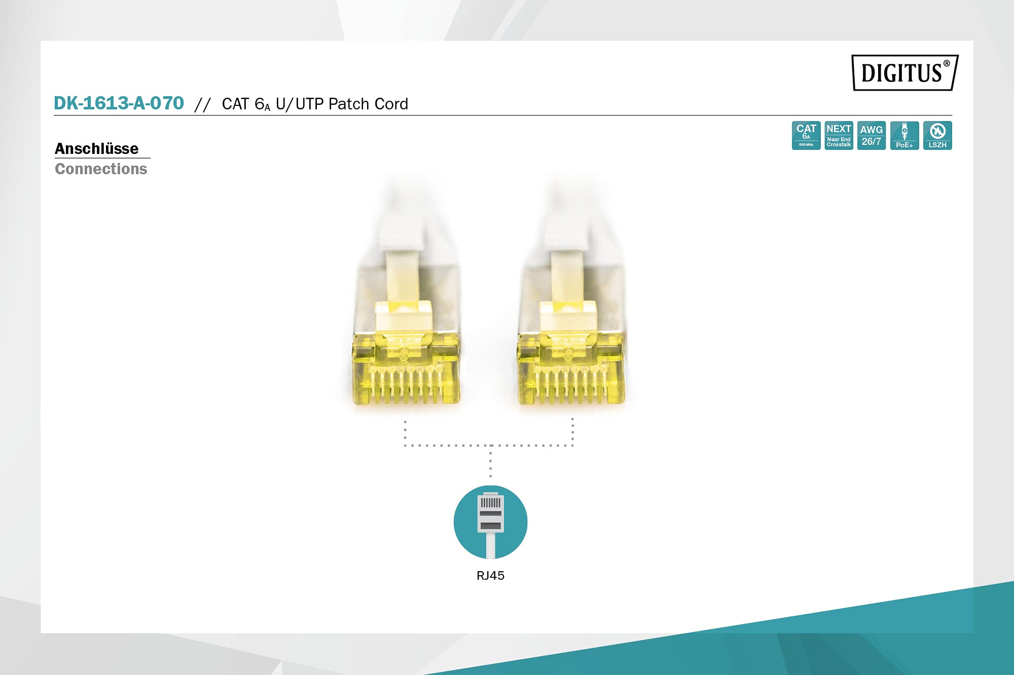 digitus-unique-lan-kabel-cat-6a-7m-rj45-grau-u-utp image 2