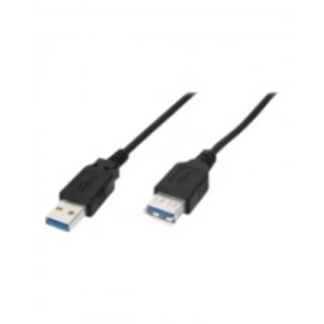 digitus-usb-verl-ngerungskabel-3-0-typ-a-m-f-1-8-m-schwarz-5-gbps image 1