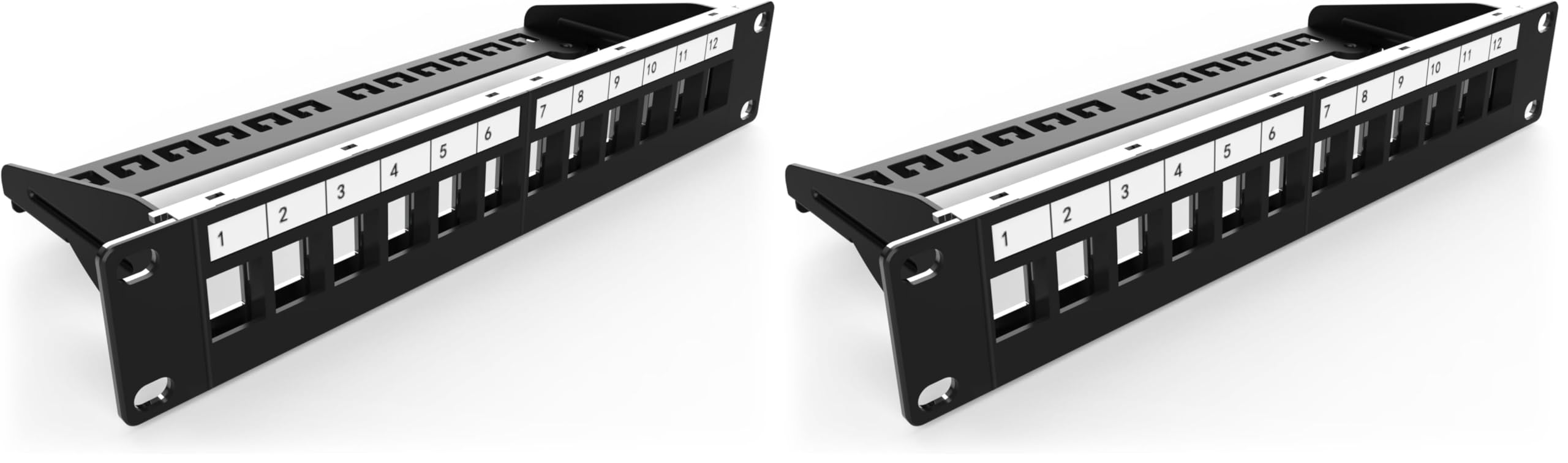 digitus-soho-cat5e-patchpanel-8-ports-rj45-10-zoll-1he-ungeschirmt-schwarz image 3