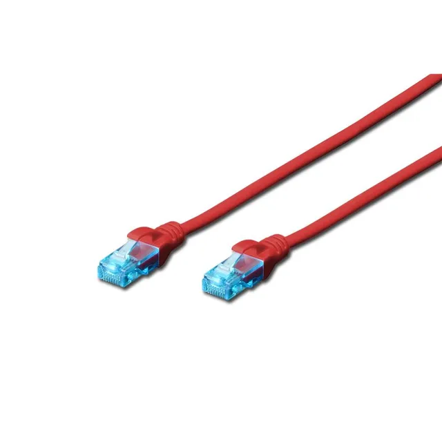 digitus-cat-5e-lan-kabel-10m-rot-u-utp-rj45-netzwerkkabel image 1