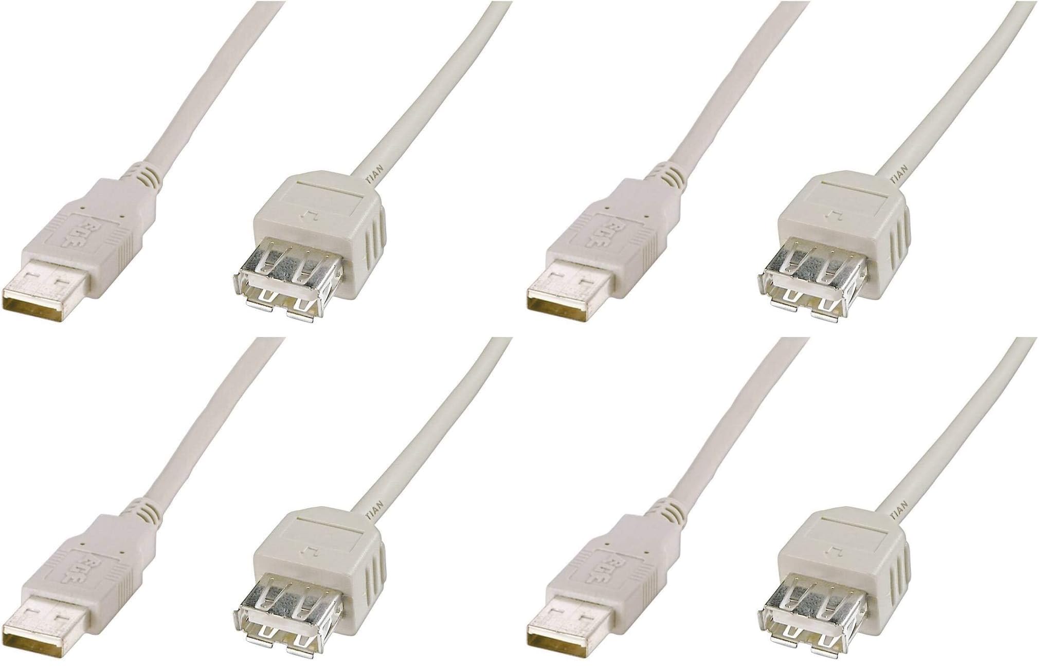 digitus-unique-usb-verl-ngerung-a-stecker-buchse-1-8m-beige image 5