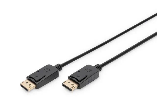 digitus-unique-displayport-kabel-dp-1-2-5-m-4k-schwarz image 1