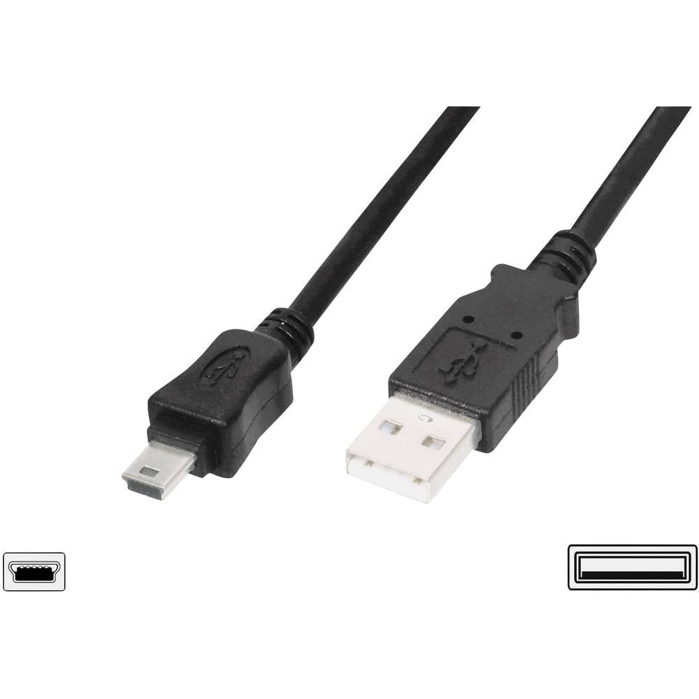 digitus-unique-usb-a-auf-mini-b-kabel-1-m-480-mbit-s image 8