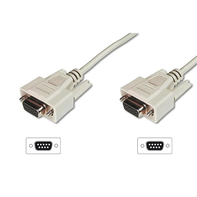 digitus-unique-serielles-kabel-db9-buchse-2m-1-1 image 1