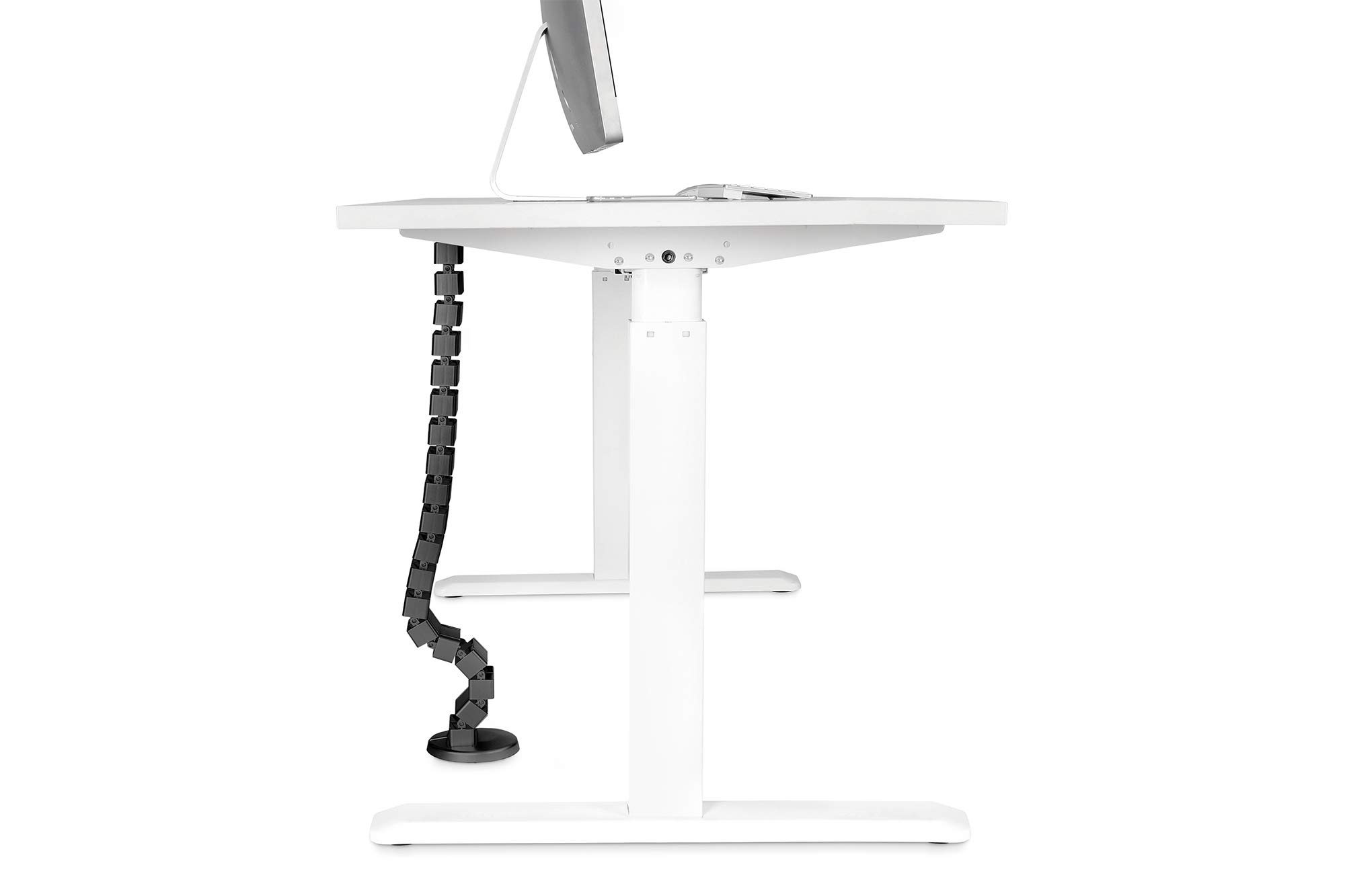 digitus-vertikale-kabel-f-hrung-flexibles-schreibtisch-kabelmanagement-schwarz image 6