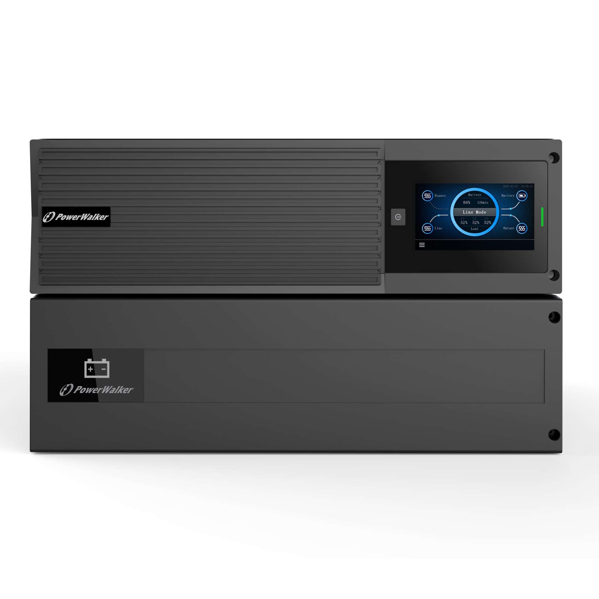 powerwalker-vfi-10000-icr-iot-3-3-online-usv-10-kva image 1