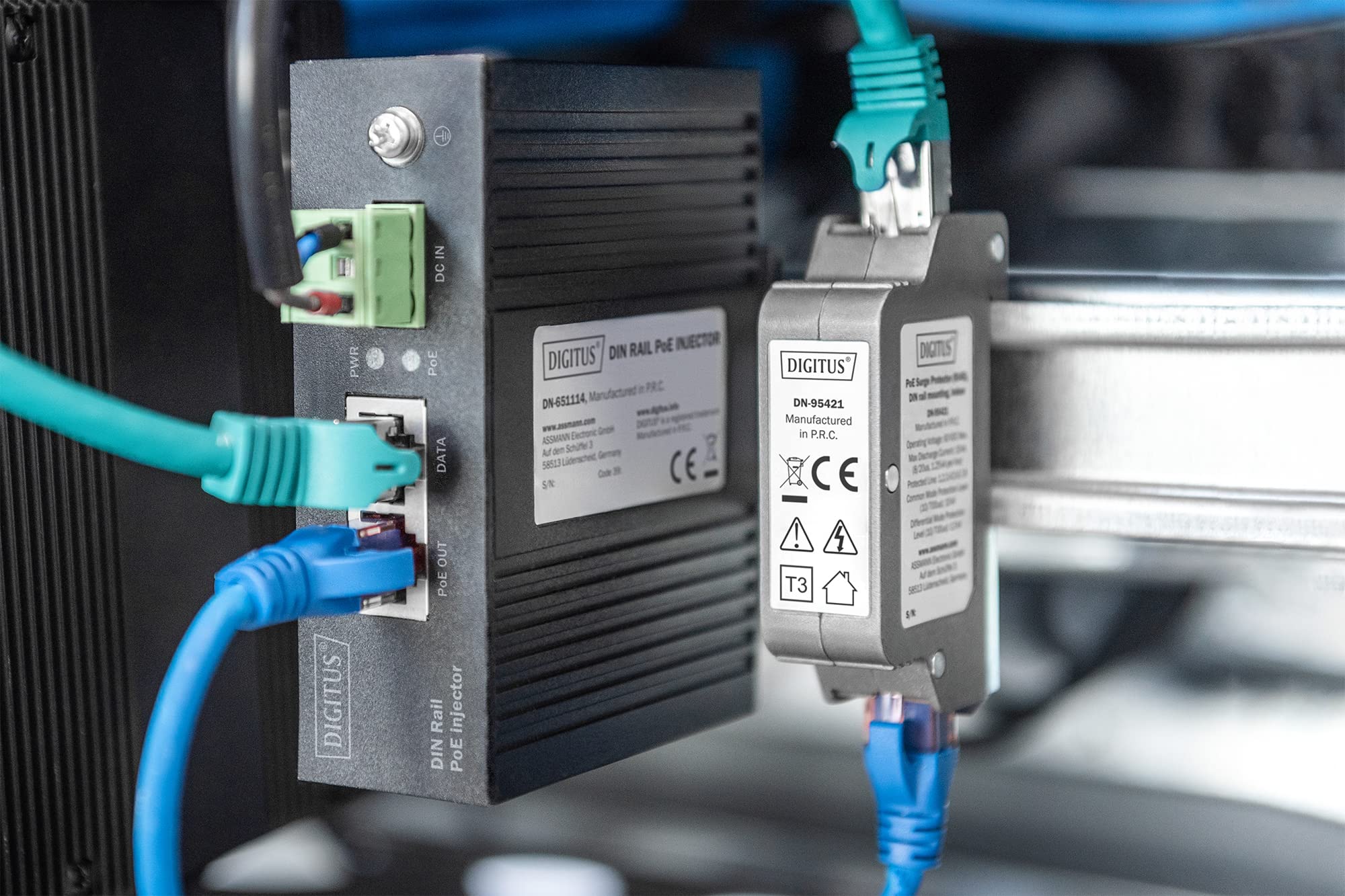 digitus-poe-surge-protector-rj45-din-schiene-gigabit image 3