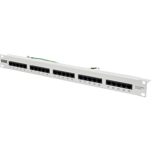 digitus-unique-patchpanel-50-port-19-zoll-1he-ral-7035-rj-45-f-r-netzwerkschr-nk image 4