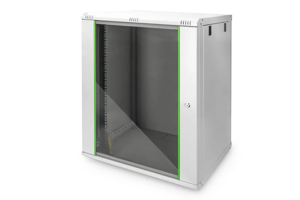 digitus-dynamic-basic-netzwerkschrank-19-zoll-16he-wandmontage-450-mm-tiefe-grau image 1