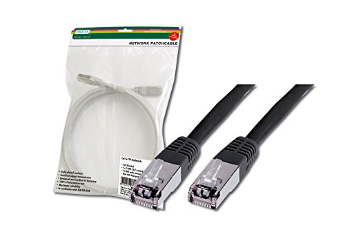 digitus-cat-5e-lan-kabel-0-5m-schwarz-sf-utp-rj45-netzwerkkabel image 2