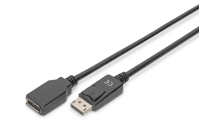 digitus-displayport-verl-ngerungskabel-2-m-schwarz-dp-1-2 image 1
