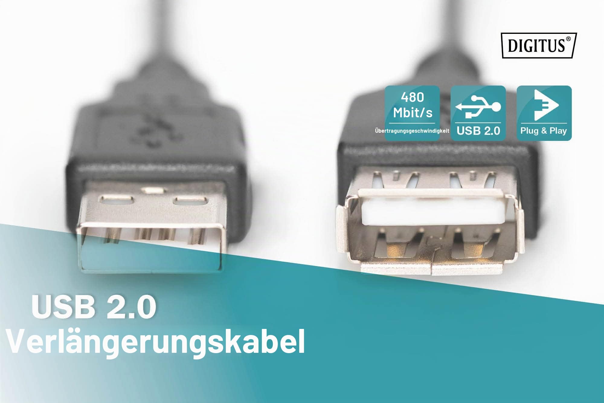digitus-unique-usb-2-0-verl-ngerung-3-m-schwarz image 4