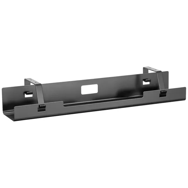 digitus-unique-kabelwanne-untertisch-60-cm-schwarz-stahl image 1