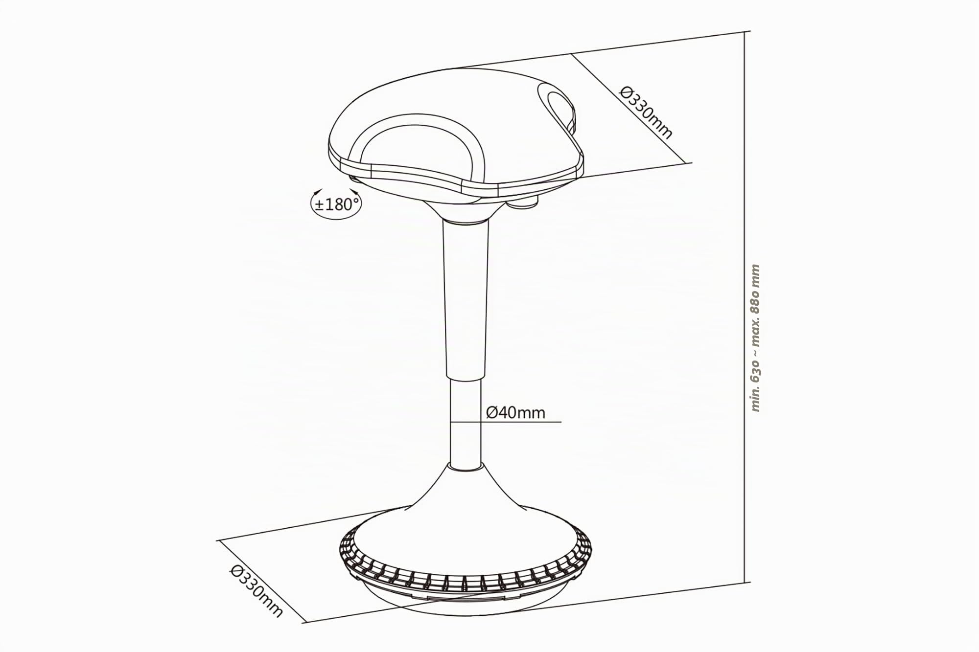 digitus-unique-hocker-stehhilfe-schwarz-h-henverstellbar image 3