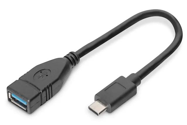 digitus-usb-3-0-otg-adapterkabel-usb-c-auf-usb-a-0-2-m image 1