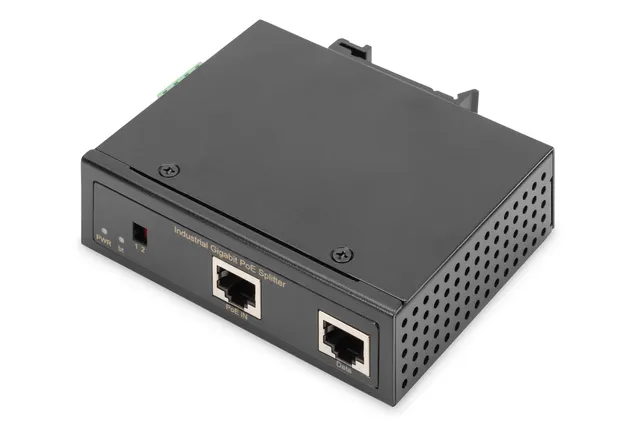 digitus-dn-651111-industrial-gigabit-poe-splitter-95w-12-48v image 1