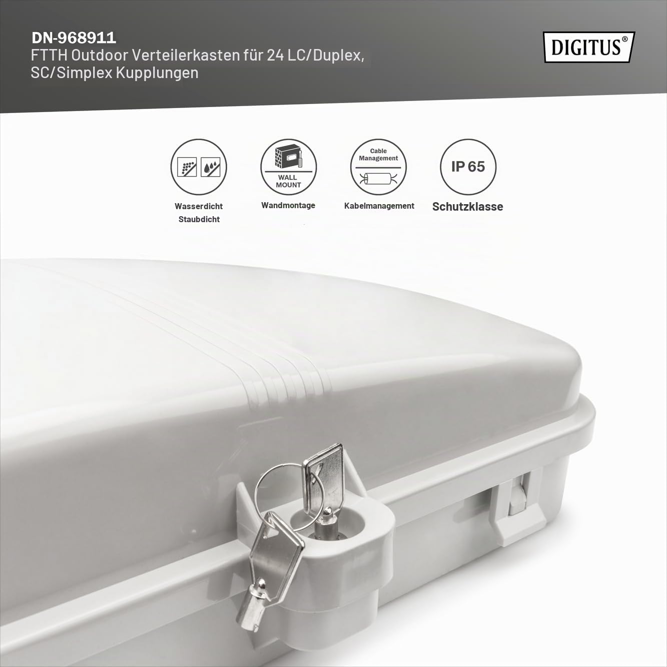 digitus-soho-slim-ftth-distributionsbox-24x-lc-ip65 image 5