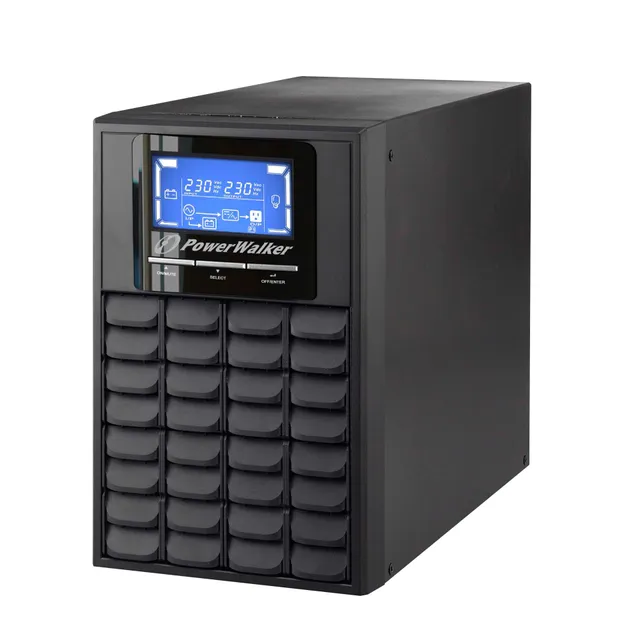 powerwalker-online-single-phase-vfi-1000-c-lcd-usv-1000-va-mit-lcd image 1
