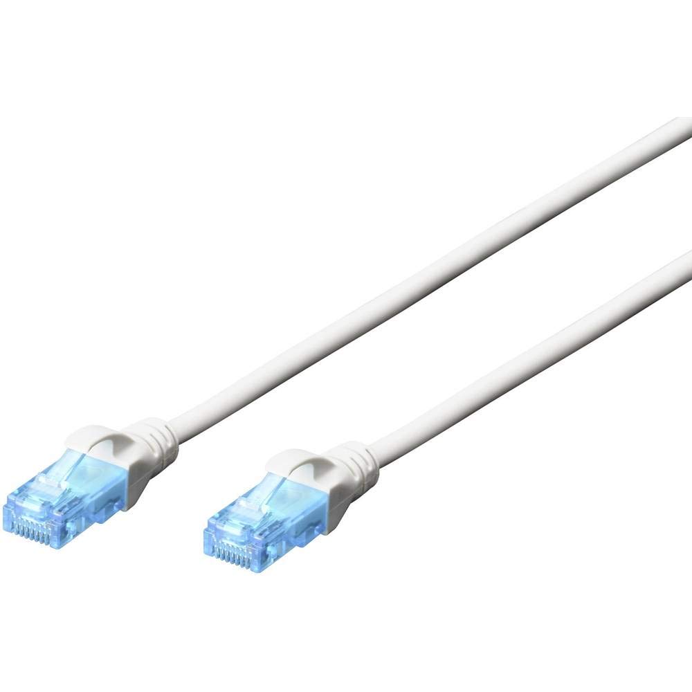 digitus-patchkabel-cat-5e-utp-rj-45-10-m-lan-kabel-f-r-1-gbit-s-gigabit-netzwerk image 1