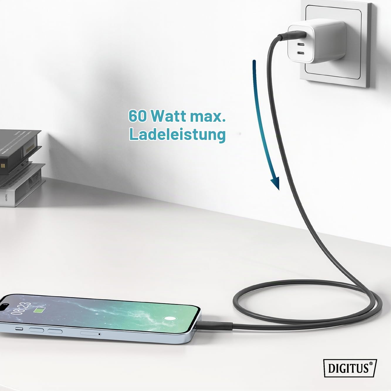 digitus-unique-usb-c-kabel-usb-a-auf-c-1-m-silikon-schwarz image 7