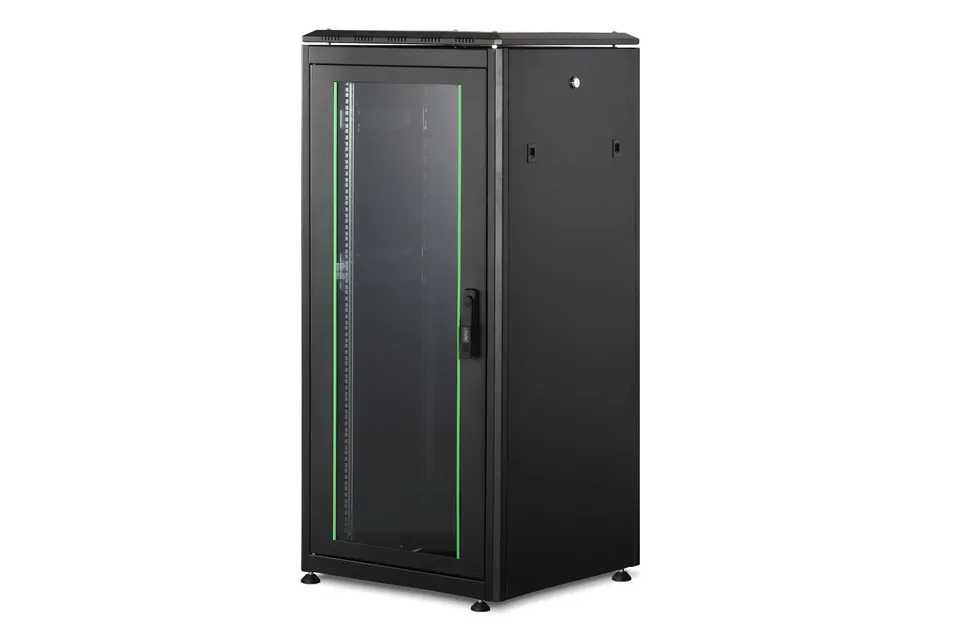 digitus-unique-netzwerkschrank-26he-60x60-schwarz-19-zoll-rack image 1