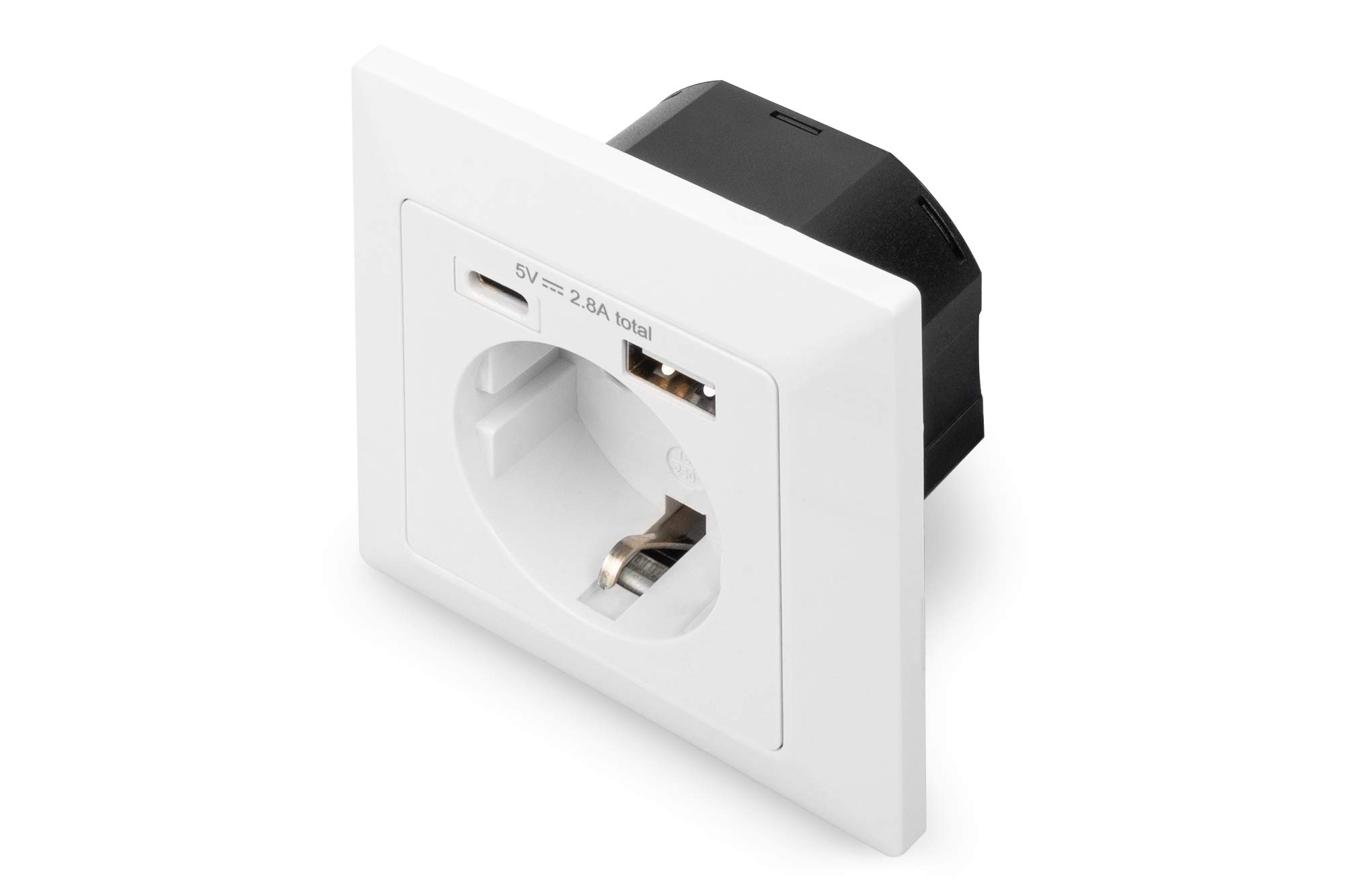 digitus-unique-unterputz-steckdose-usb-a-usb-c-wei-1-st-ck image 1